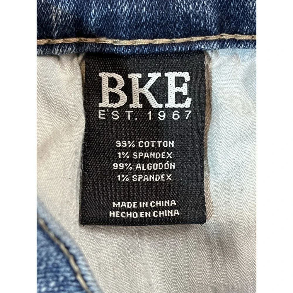BKE Buckle Jake Straight Leg Stretch Jeans Men's 28x32 Blue Denim Pants ABP16297